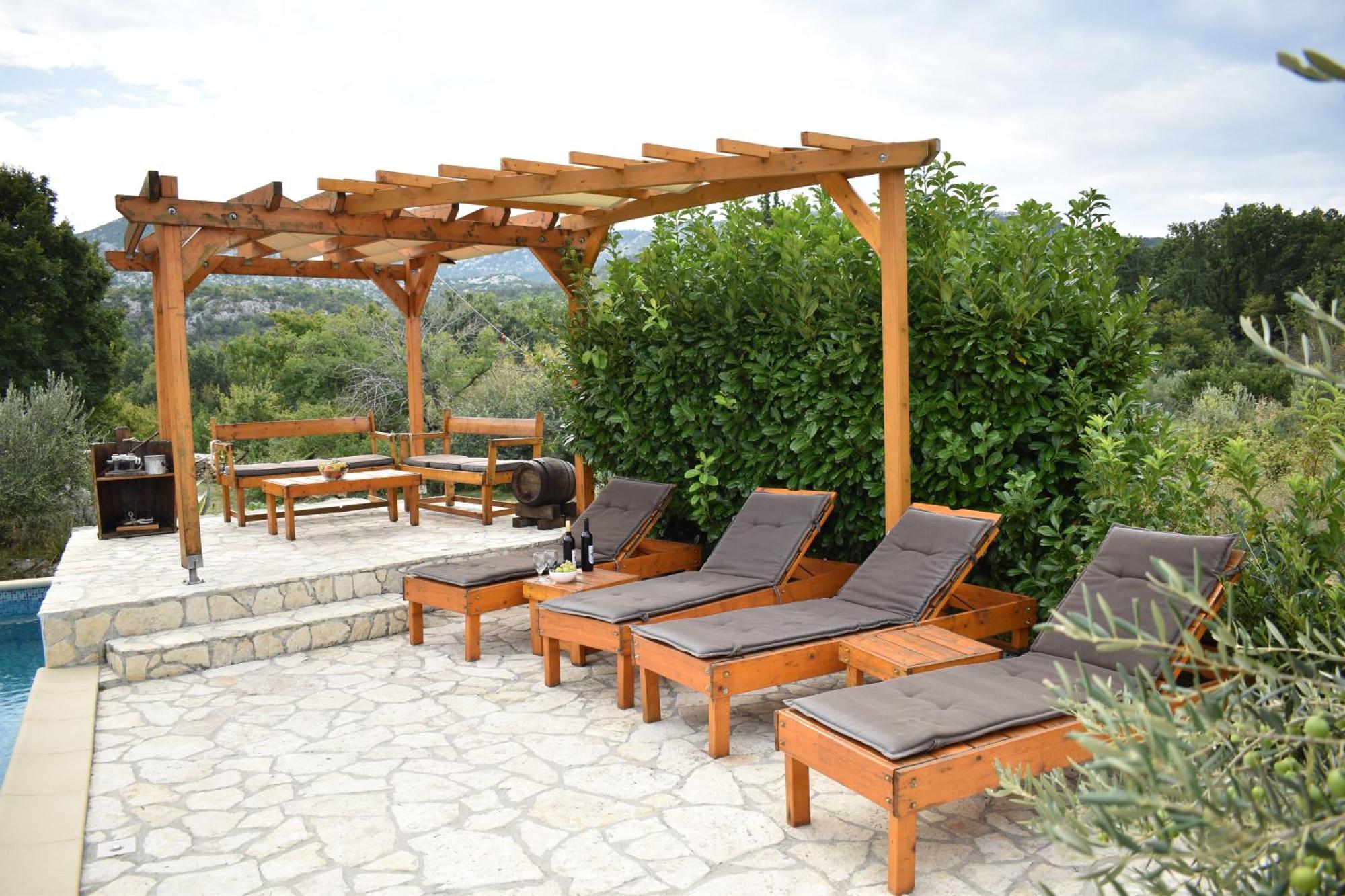 Oak House Villa Zadvarje Dış mekan fotoğraf