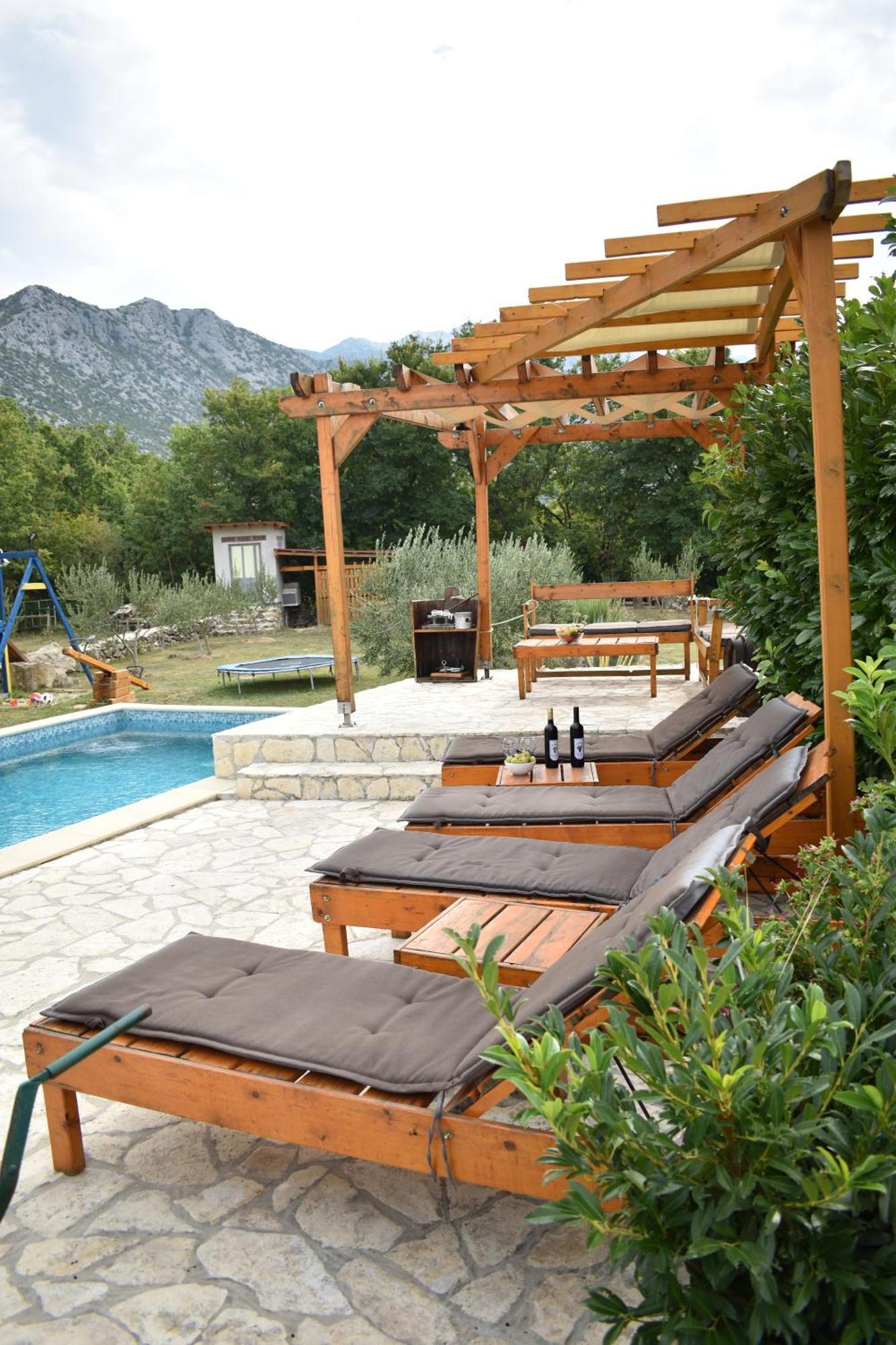 Oak House Villa Zadvarje Dış mekan fotoğraf